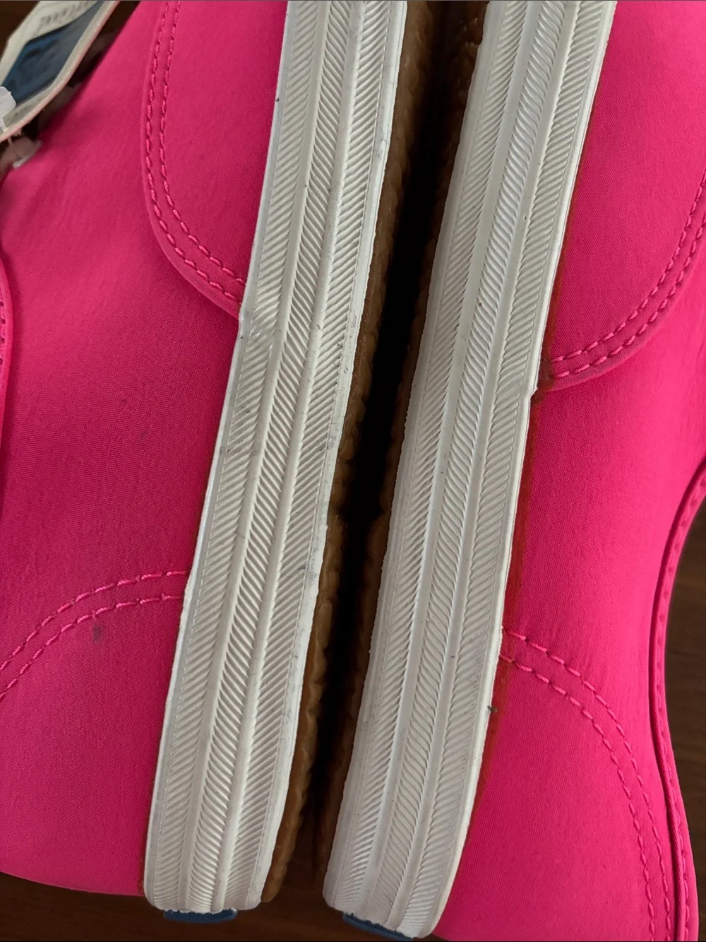 VINTAGE 90’S PINK MICROFIBER KEDS OXFORD SNEAKERS